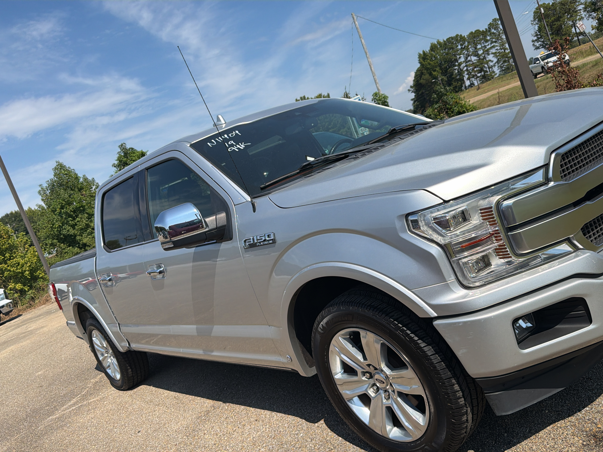 Used 2019 Ingot Silver Metallic Ford Platinum image 3