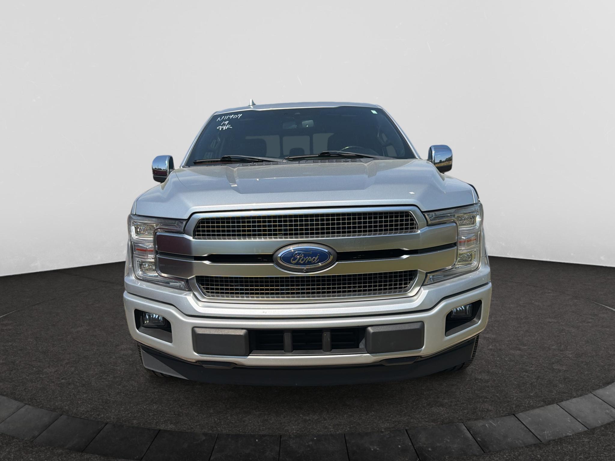 Used 2019 Ingot Silver Metallic Ford Platinum image 2