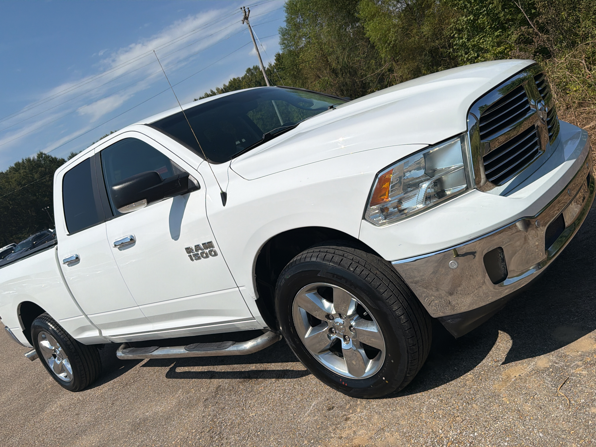 Used 2018 Bright White Clearcoat Ram Big Horn image 3