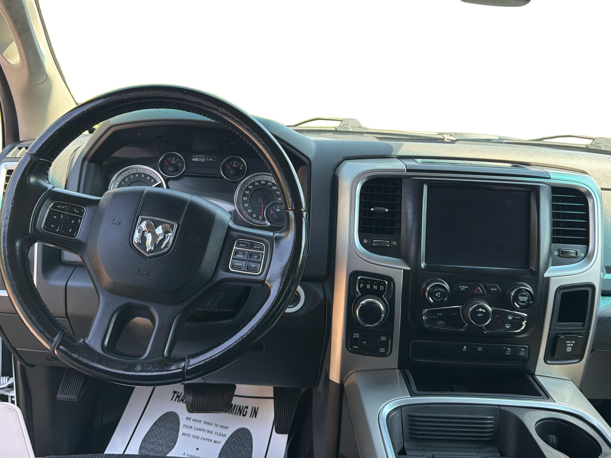 Used 2018 Bright White Clearcoat Ram Big Horn image 8