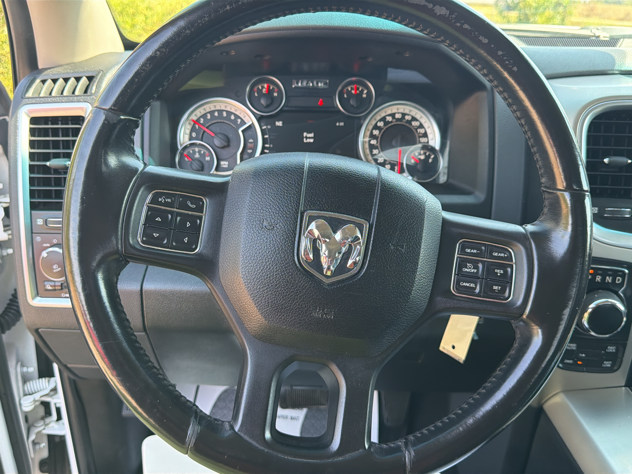 Used 2018 Bright White Clearcoat Ram Big Horn image 10