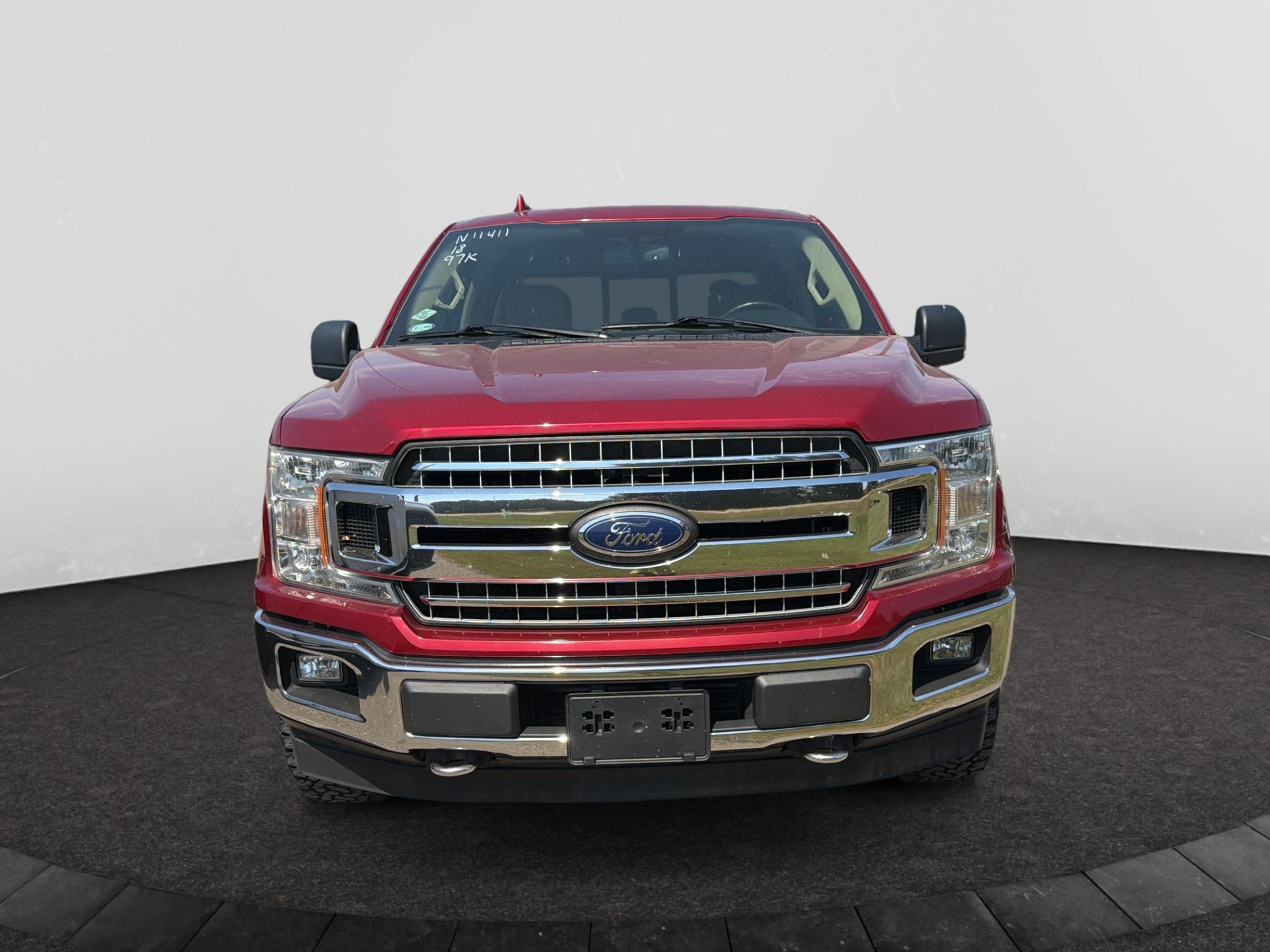 Used 2018 Ruby Red Metallic Tinted Clearcoat Ford XLT image 2