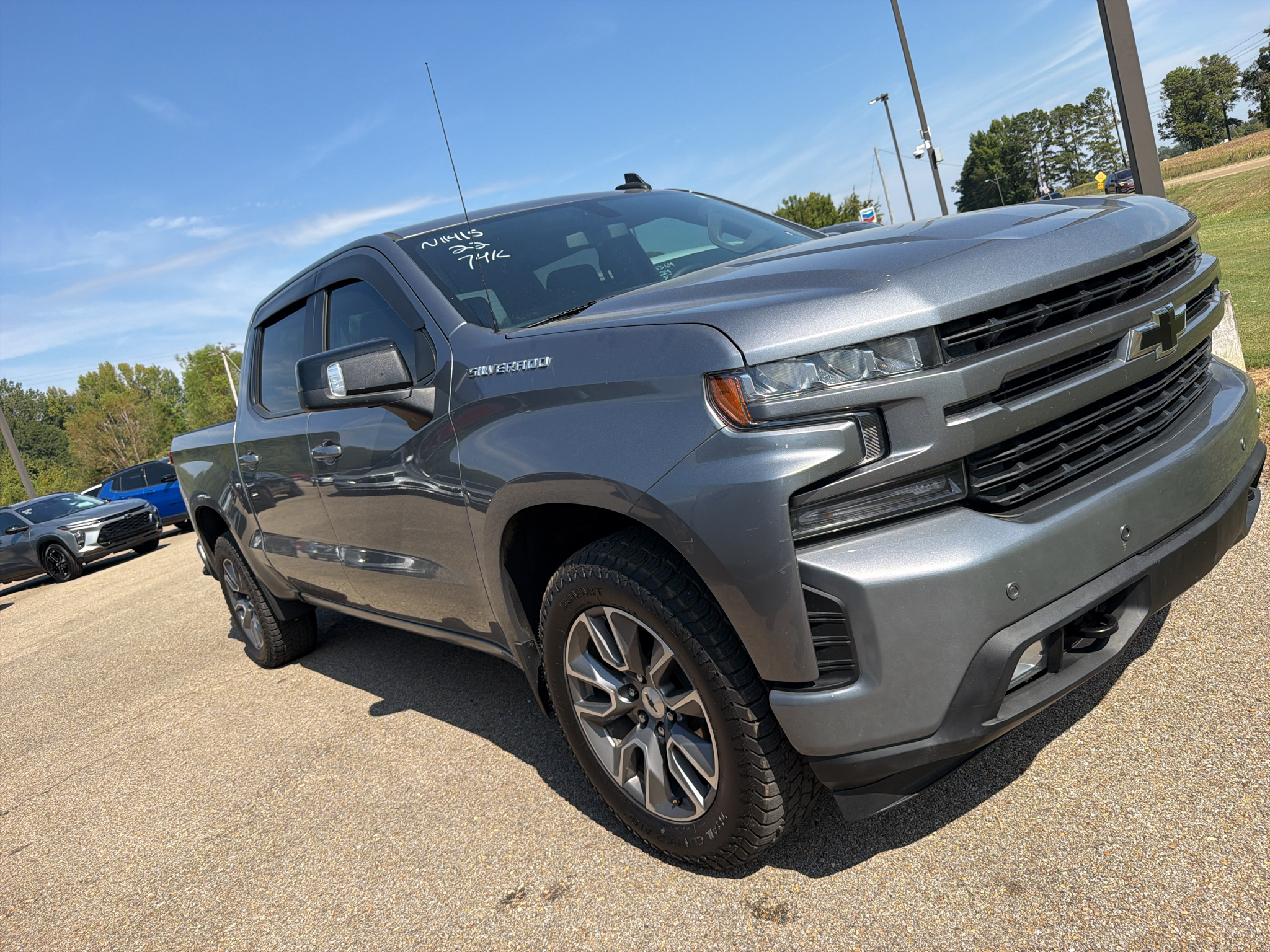 Used 2022 Satin Steel Metallic Chevrolet RST image 3