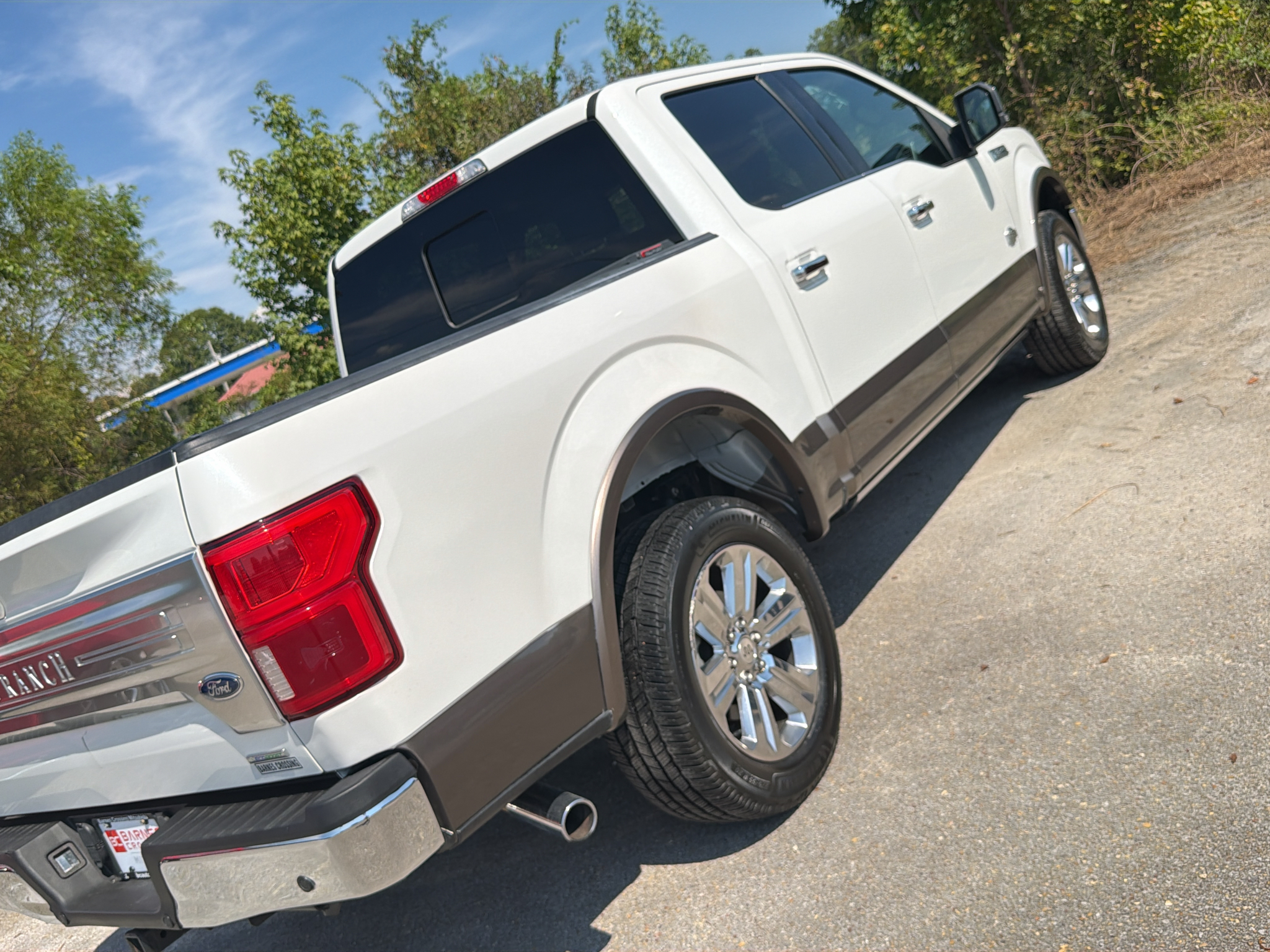 Used 2020 Star White Metallic Tri-Coat Ford King Ranch image 4