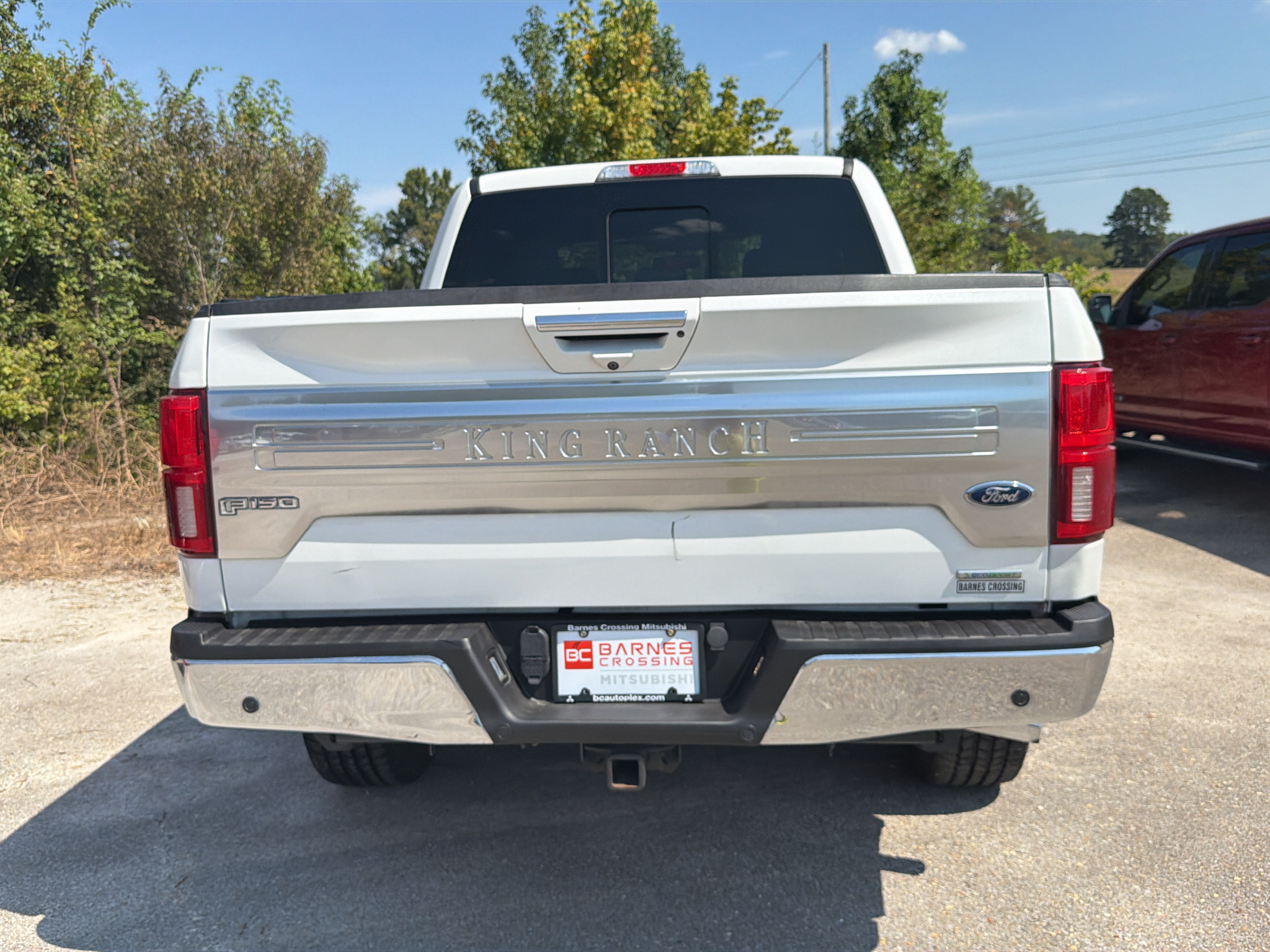 Used 2020 Star White Metallic Tri-Coat Ford King Ranch image 5