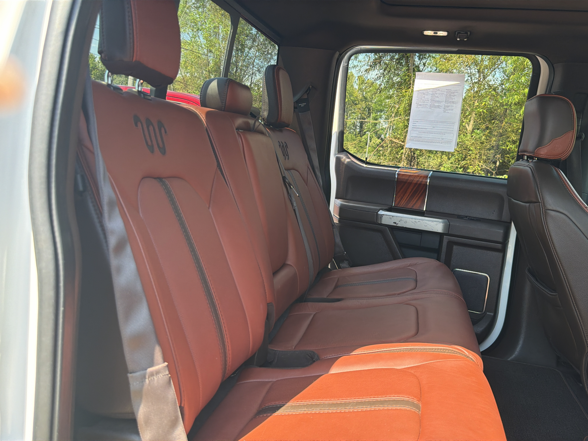 Used 2020 Star White Metallic Tri-Coat Ford King Ranch image 7