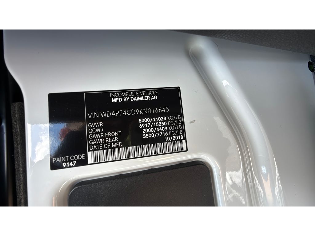 2019 Mercedes-Benz Sprinter 3500/4500 Base - photo 10