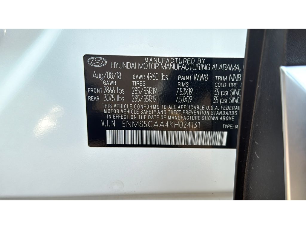 2019 Hyundai Santa Fe Ultimate - photo 24