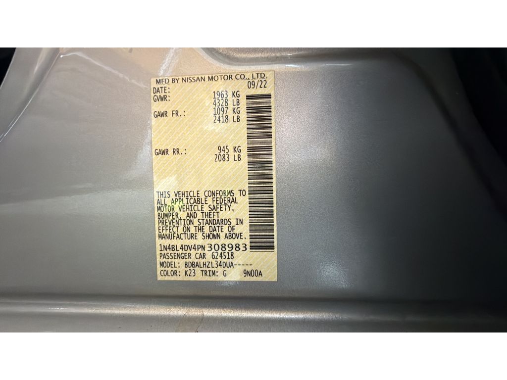 2023 Nissan Altima 2.5 SV - photo 27