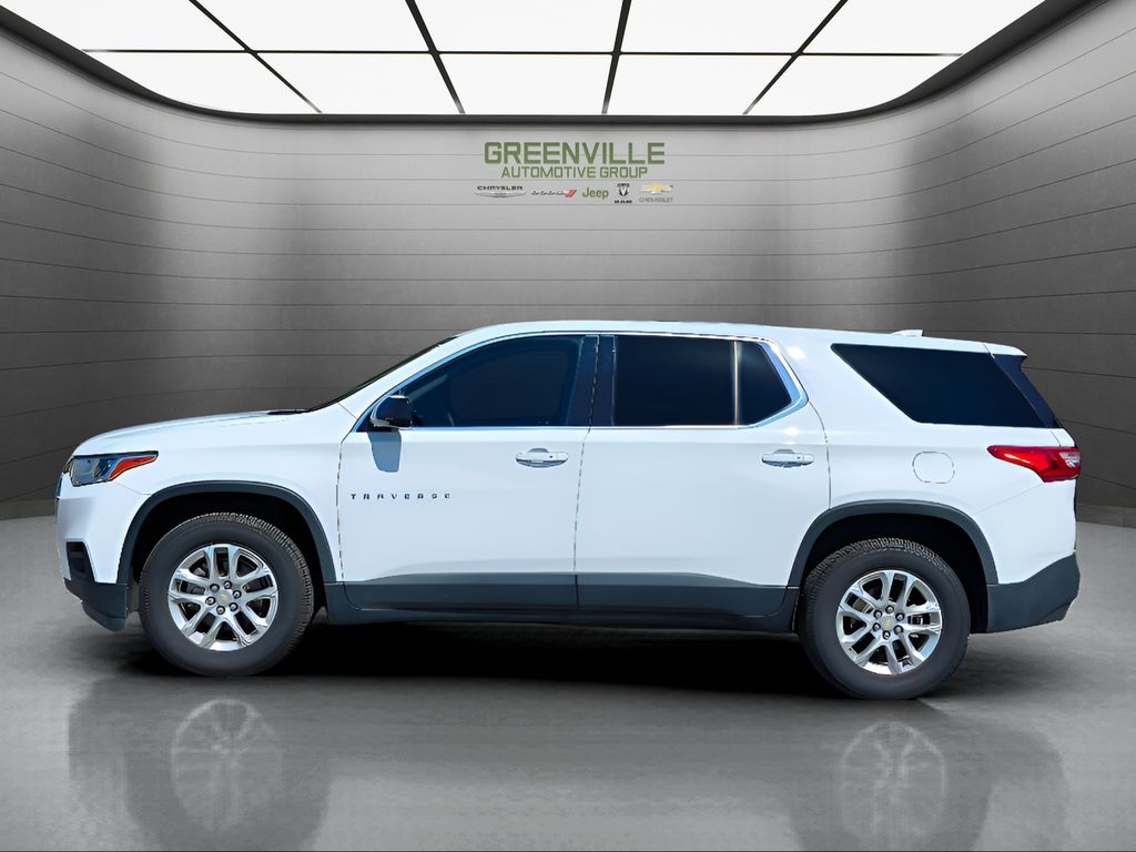 2020 Chevrolet Traverse LS - Summit White exterior view 2