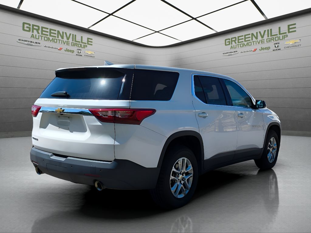2020 Chevrolet Traverse LS - Summit White exterior view 8
