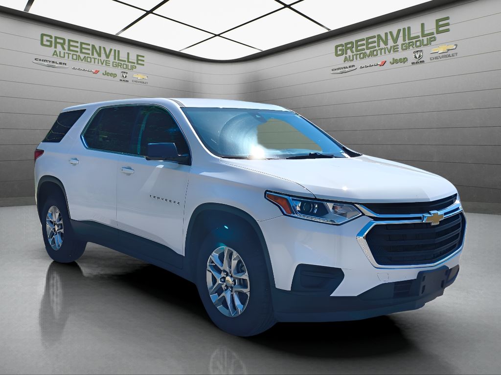 2020 Chevrolet Traverse LS - Summit White exterior view 10