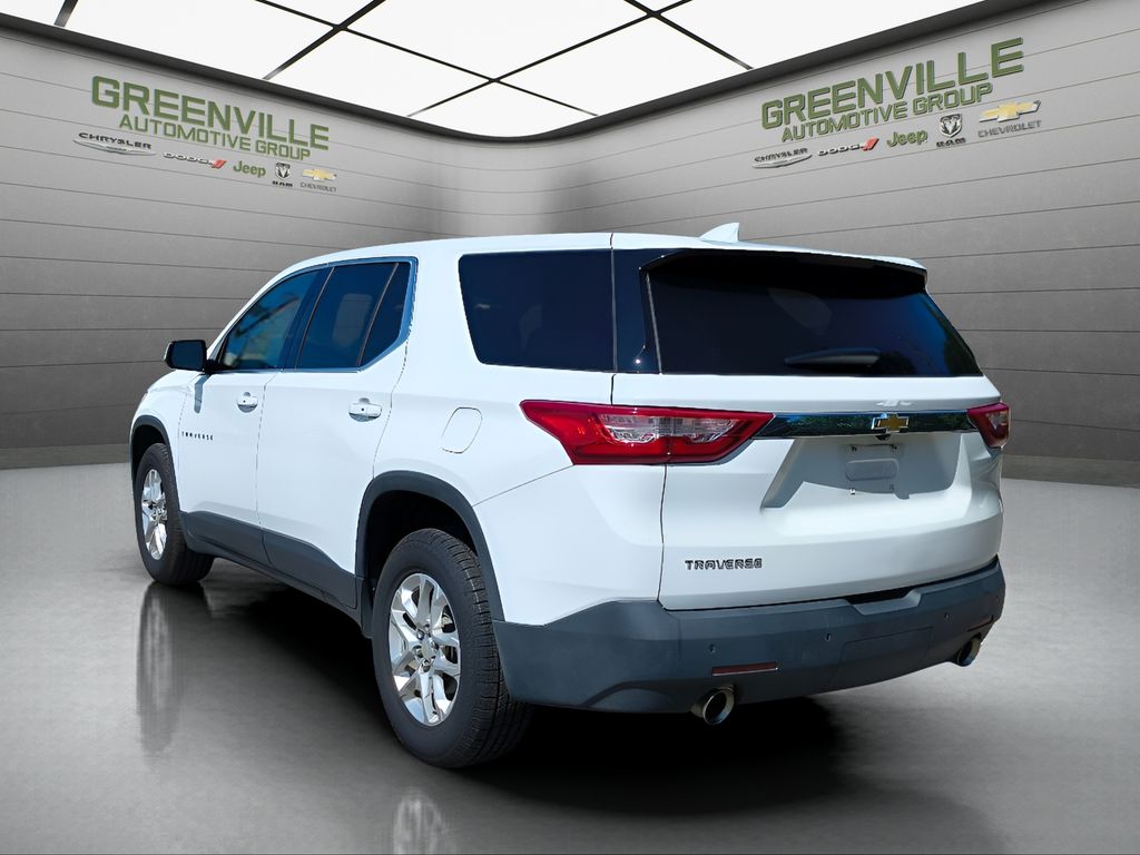 2020 Chevrolet Traverse LS - Summit White exterior view 5