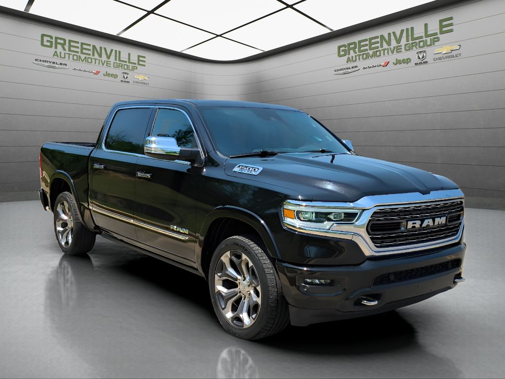 2021 Ram 1500 Limited - Diamond Black Crystal Pearlcoat exterior view 7