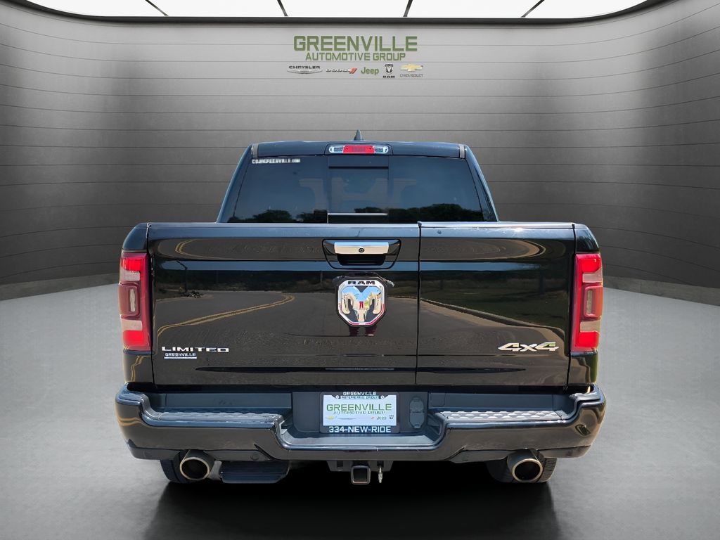 2021 Ram 1500 Limited - Diamond Black Crystal Pearlcoat exterior view 4