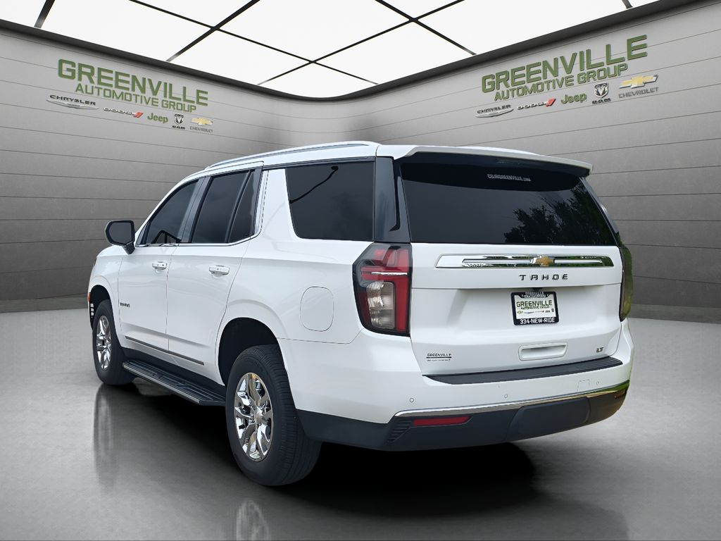 2021 Chevrolet Tahoe LT - Summit White exterior view 3