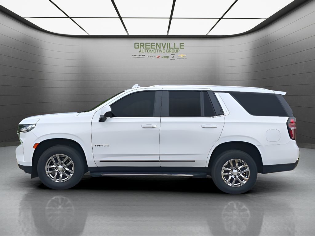 2021 Chevrolet Tahoe LT - Summit White exterior view 2