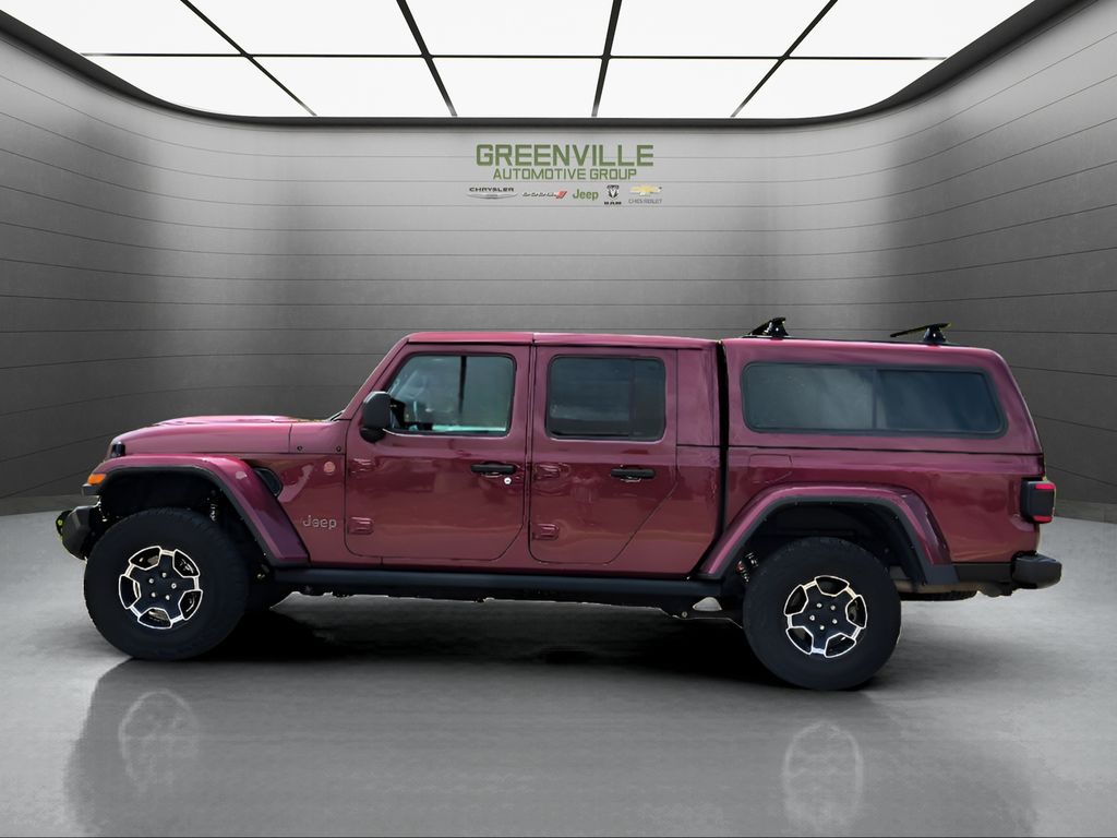 2021 Jeep Gladiator Mojave - Snazzberry Pearlcoat exterior view 2