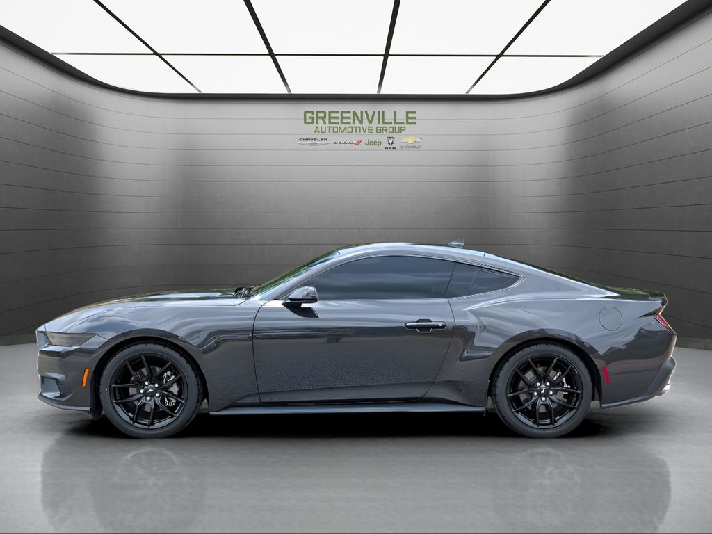 2024 Ford Mustang EcoBoost - Dark Matter Gray Metallic exterior view 2