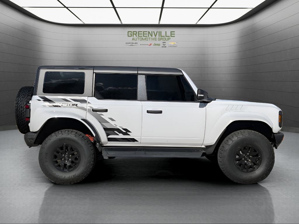 2024 Ford Bronco Raptor 4-DOOR 4x4 - Oxford White exterior view 5