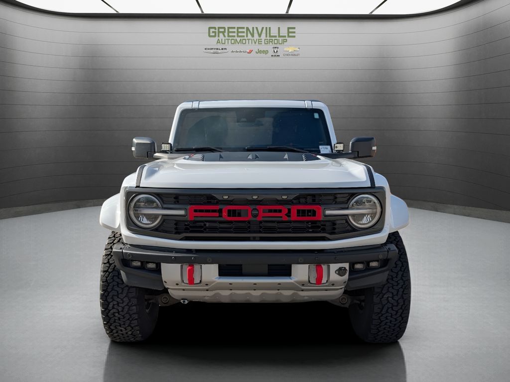 2024 Ford Bronco Raptor 4-DOOR 4x4 - Oxford White exterior view 2
