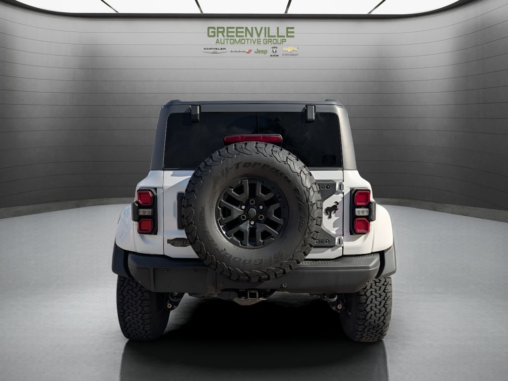 2024 Ford Bronco Raptor 4-DOOR 4x4 - Oxford White exterior view 4