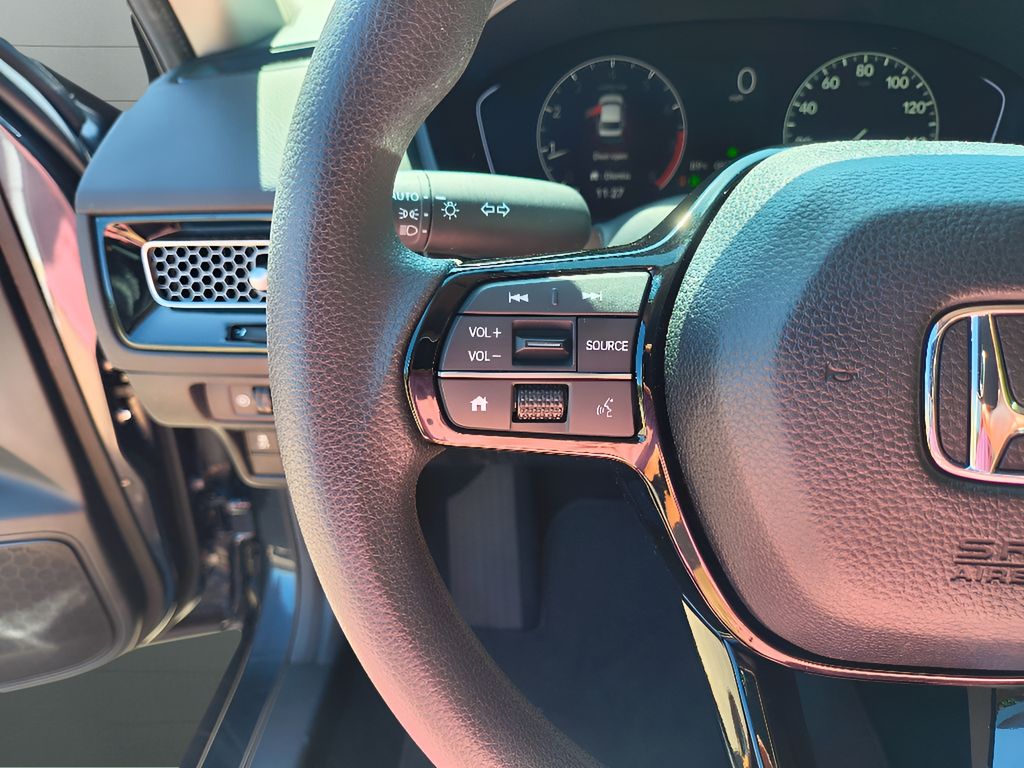 2025 Honda Civic LX - Meteorite Gray Metallic exterior view 13