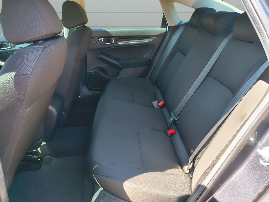 2025 Honda Civic LX - Meteorite Gray Metallic exterior view 20