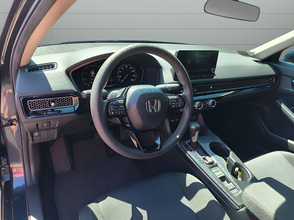 2025 Honda Civic LX - Meteorite Gray Metallic exterior view 12