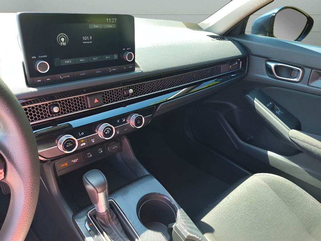 2025 Honda Civic LX - Meteorite Gray Metallic exterior view 16