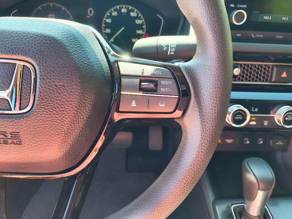 2025 Honda Civic LX - Meteorite Gray Metallic exterior view 14