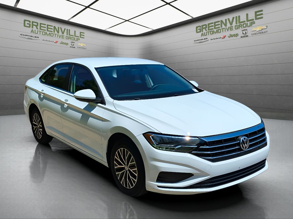 2021 Volkswagen Jetta S - Pure White exterior view 7