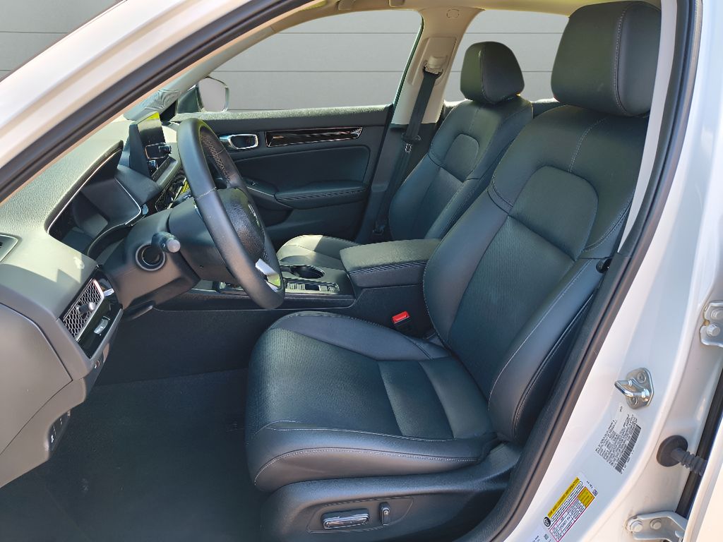 2024 Honda Civic EX-L - Platinum White Pearl exterior view 12