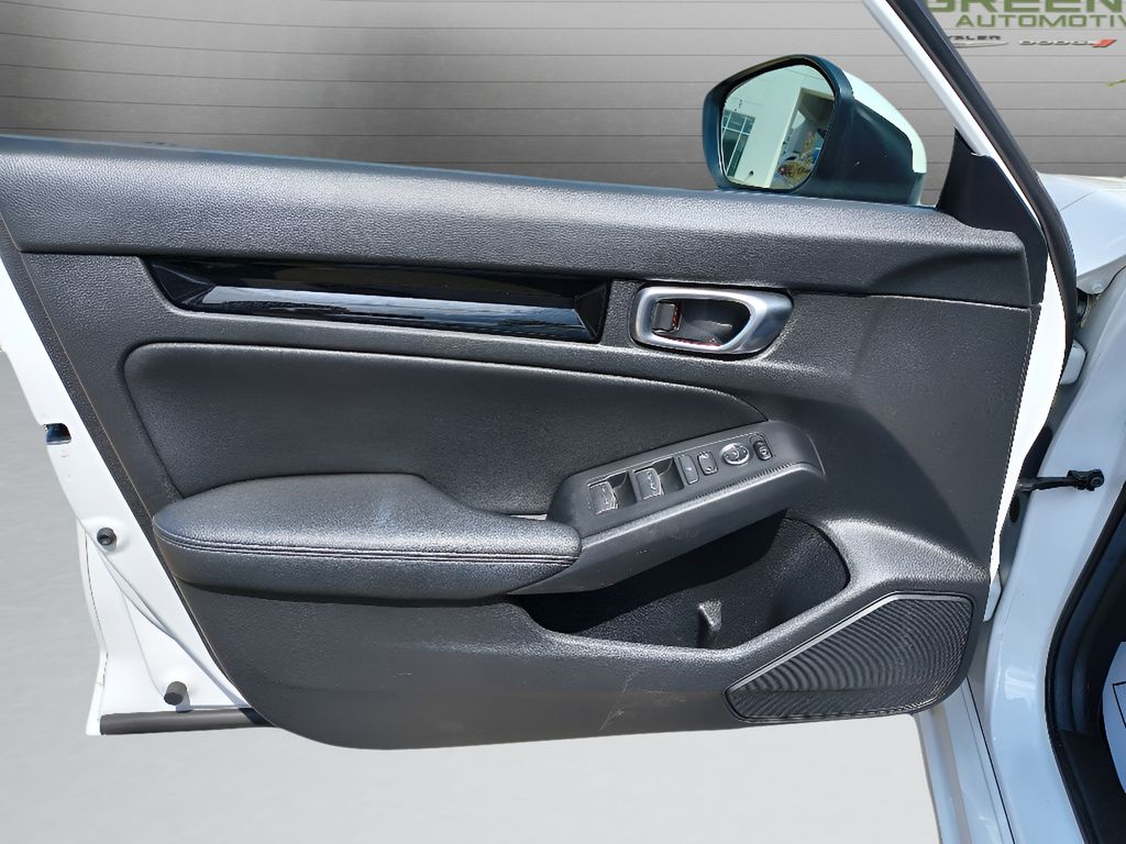 2024 Honda Civic EX-L - Platinum White Pearl exterior view 10
