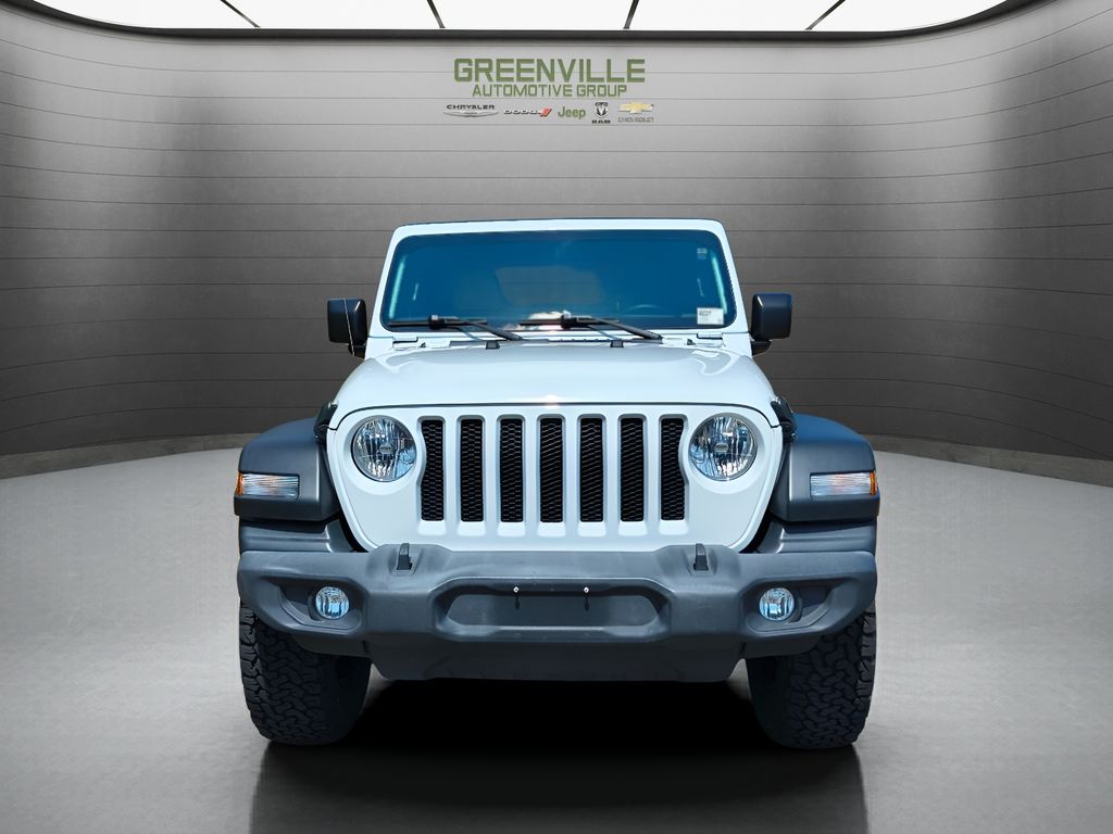 2021 Jeep Wrangler Sport S - Bright White Clearcoat exterior view 8