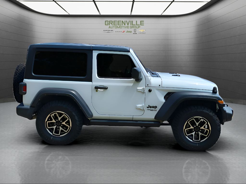 2021 Jeep Wrangler Sport S - Bright White Clearcoat exterior view 6
