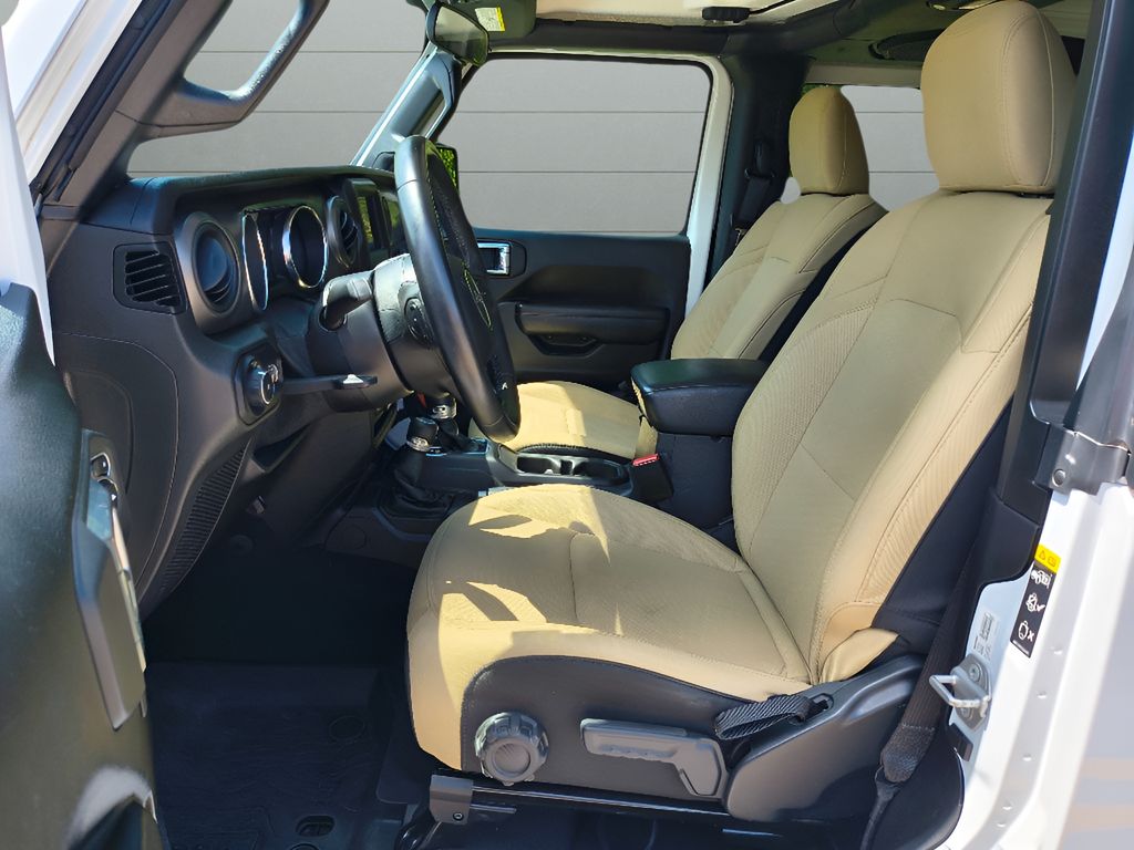 2021 Jeep Wrangler Sport S - Bright White Clearcoat exterior view 11