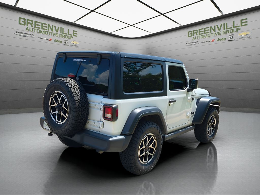 2021 Jeep Wrangler Sport S - Bright White Clearcoat exterior view 5
