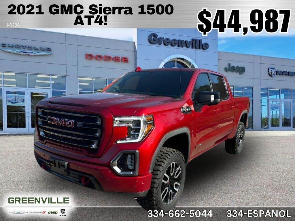 Used 2021 GMC Sierra AT4