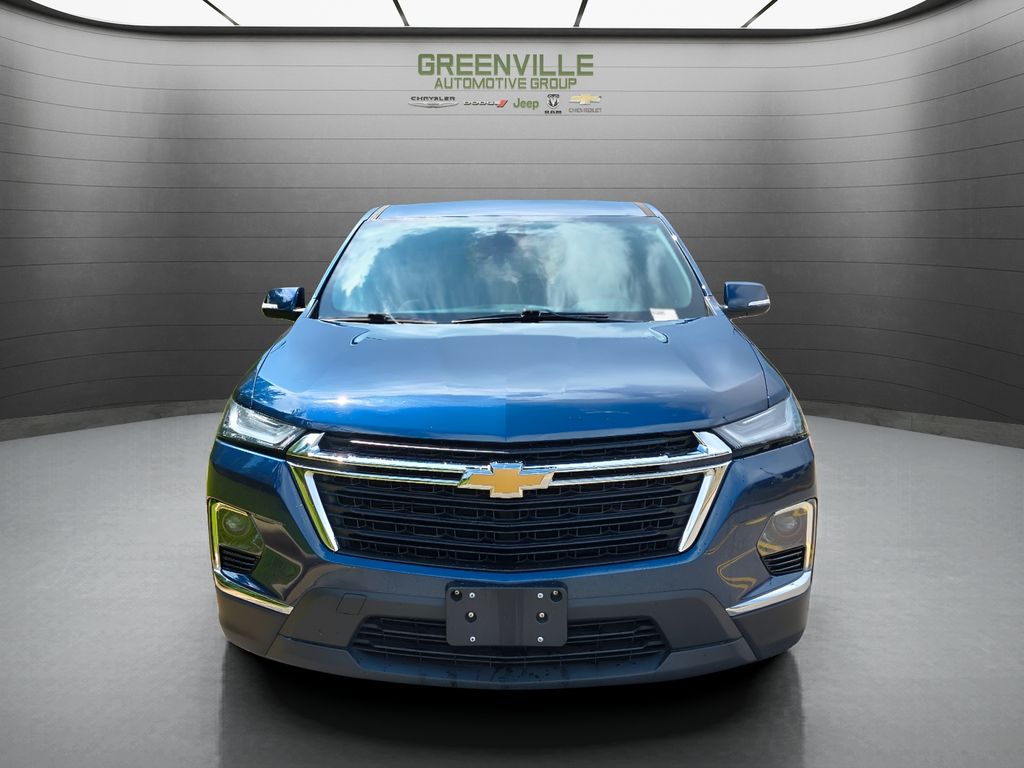 2022 Chevrolet Traverse LS - Northsky Blue Metallic exterior view 8