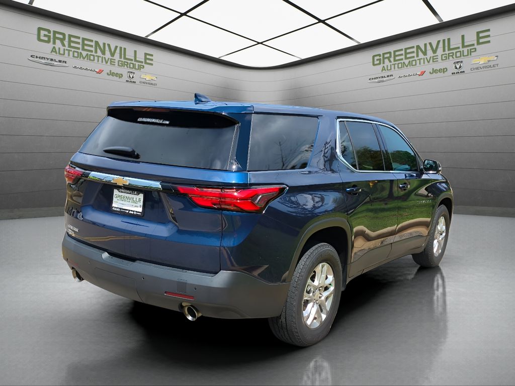 2022 Chevrolet Traverse LS - Northsky Blue Metallic exterior view 5