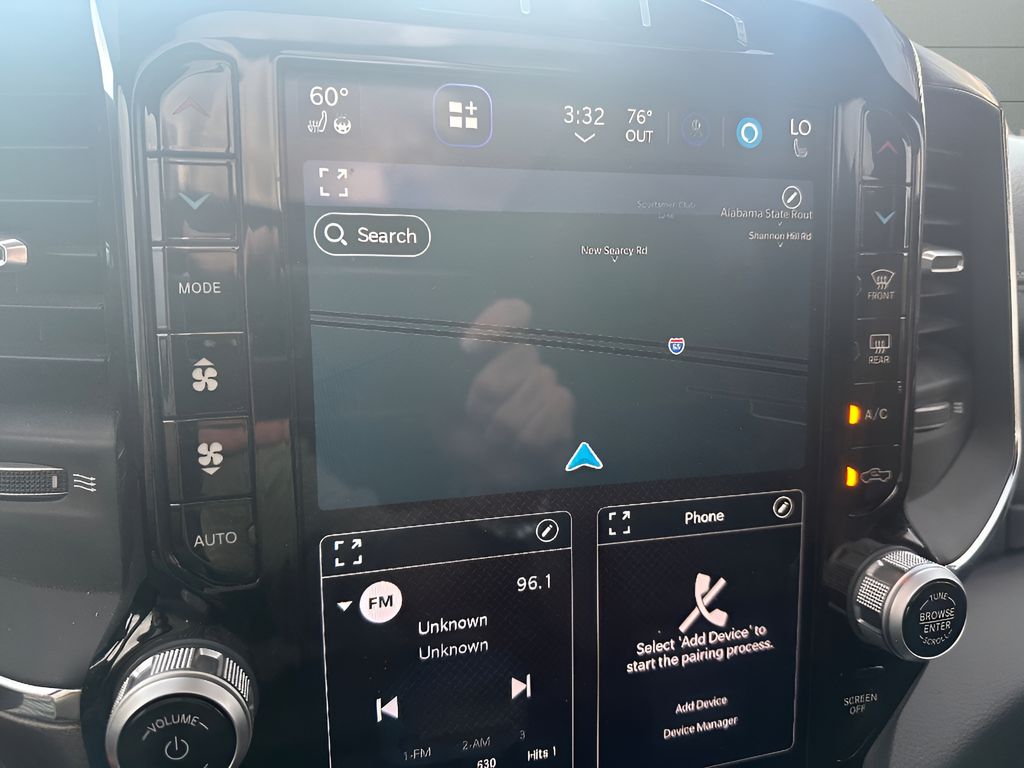 2024 Ram 1500 Laramie Rocky Ridge K2 - Diamond Black Crystal Pearlcoat exterior view 19