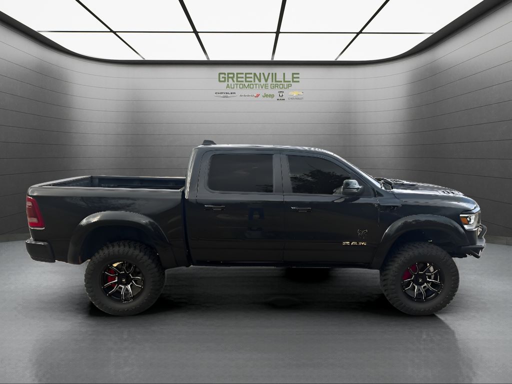 2024 Ram 1500 Laramie Rocky Ridge K2 - Diamond Black Crystal Pearlcoat exterior view 4