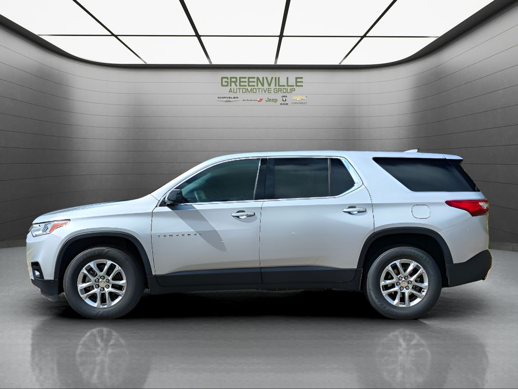 2021 Chevrolet Traverse LS - Silver Ice Metallic exterior view 2