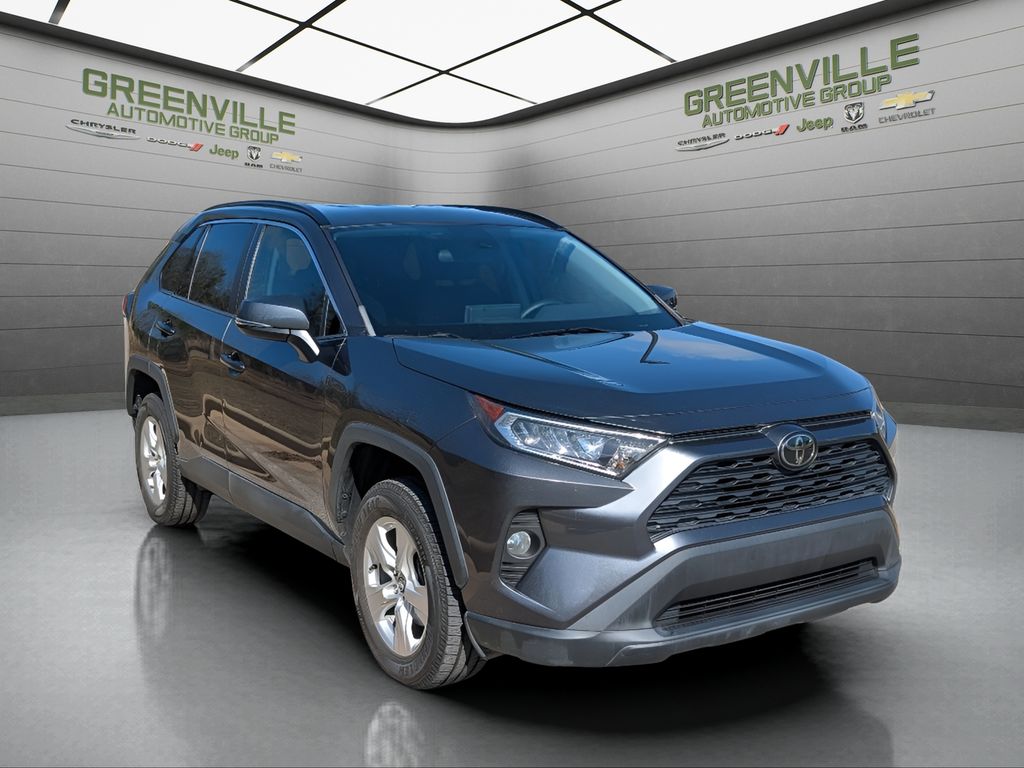 2020 Toyota RAV4 XLE - Magnetic Gray Metallic exterior view 9