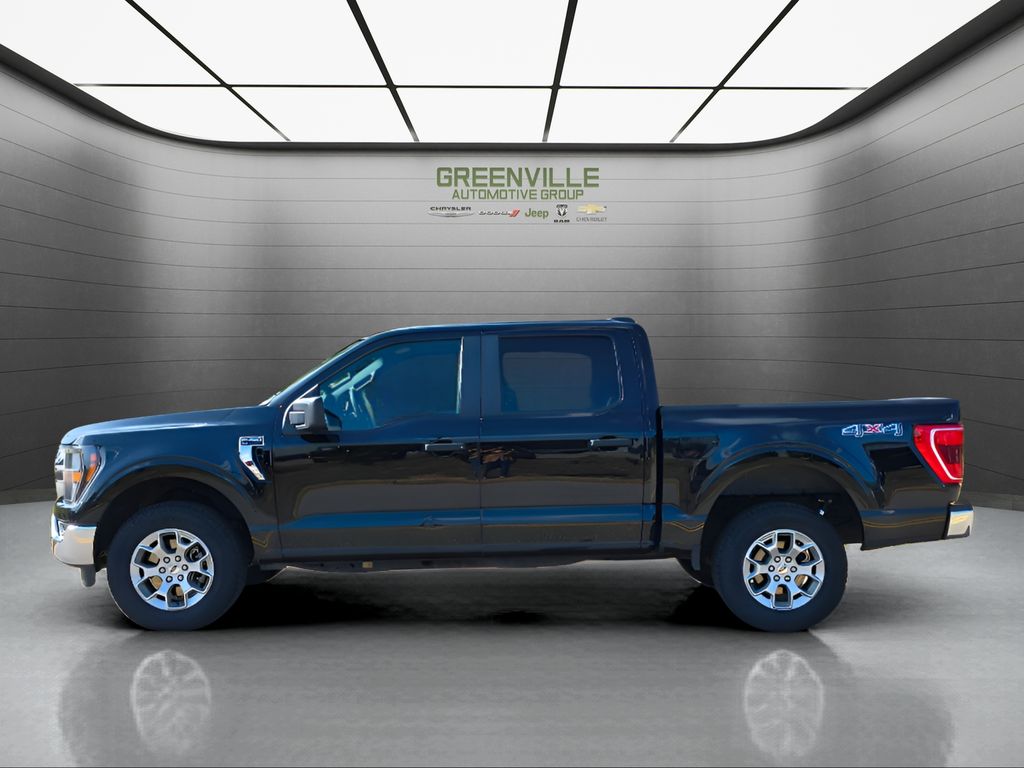 2023 Ford F-150 XLT - Agate Black Metallic exterior view 2