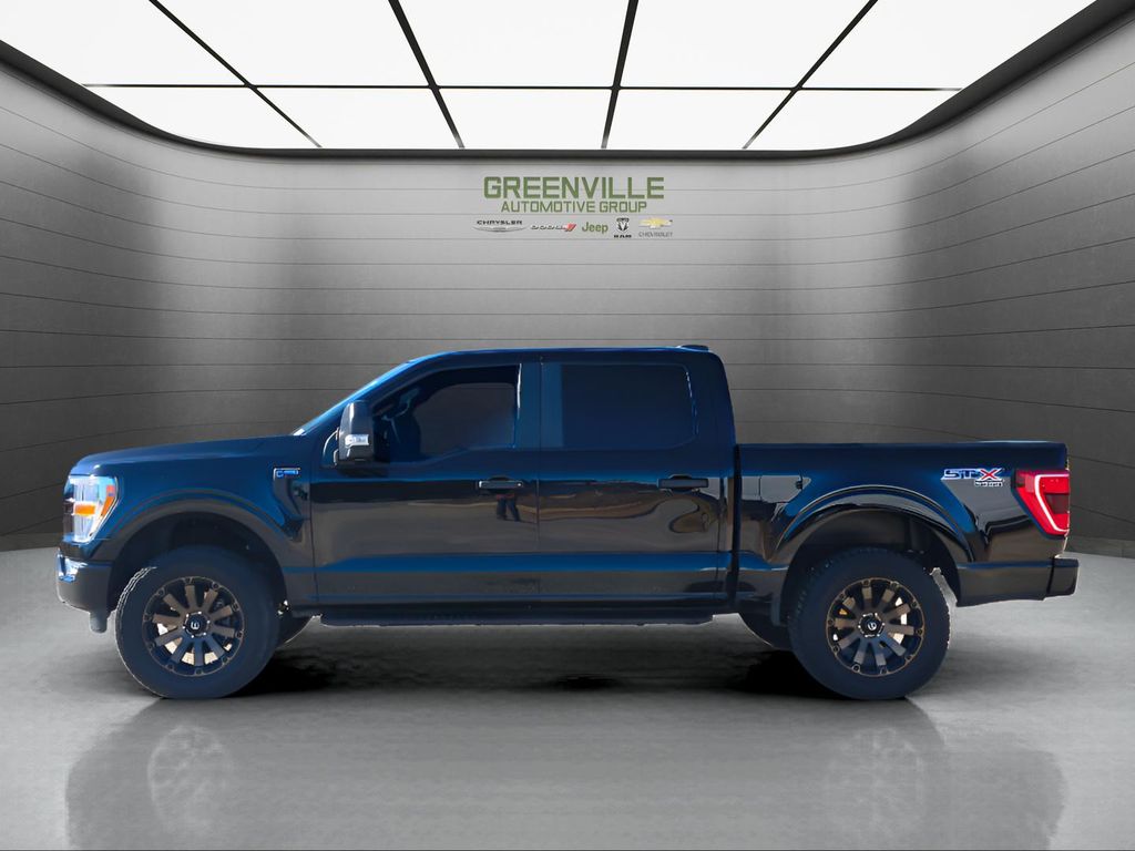 2021 Ford F-150 XL STX SPORT - Agate Black Metallic exterior view 2
