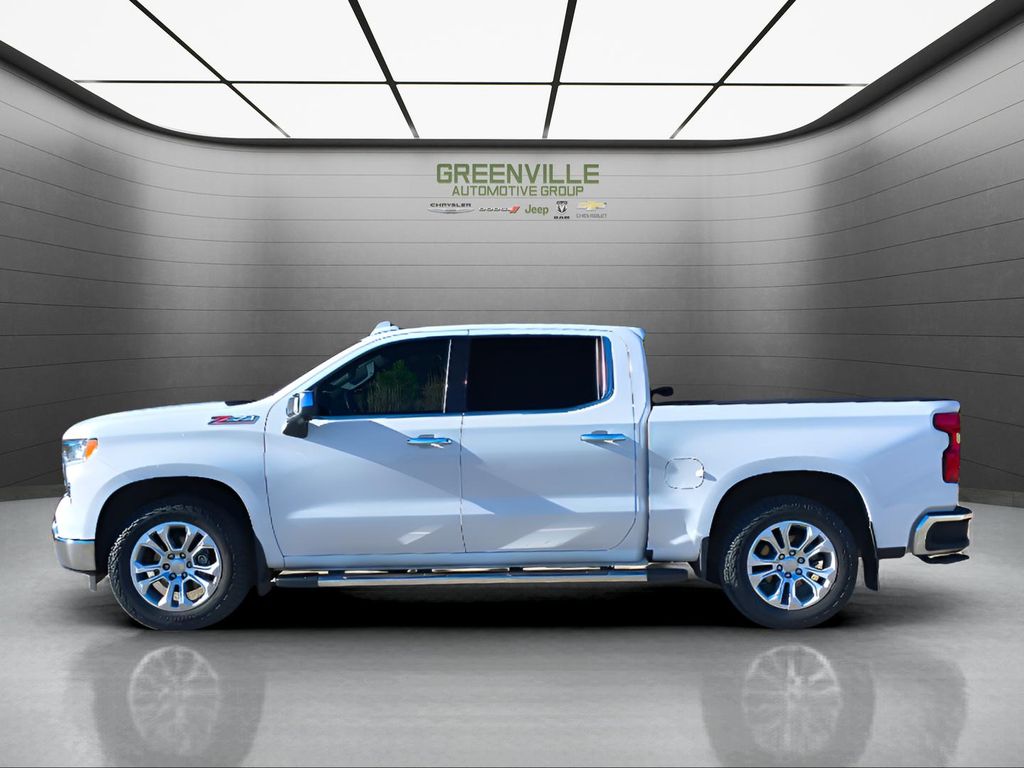 2023 Chevrolet Silverado 1500 - Summit White exterior view 2