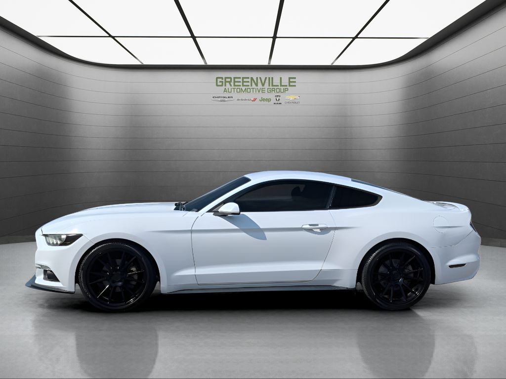 2016 Ford Mustang V6 - Oxford White exterior view 2