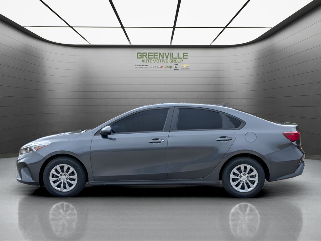 2024 Kia Forte LX - Gravity Gray exterior view 2